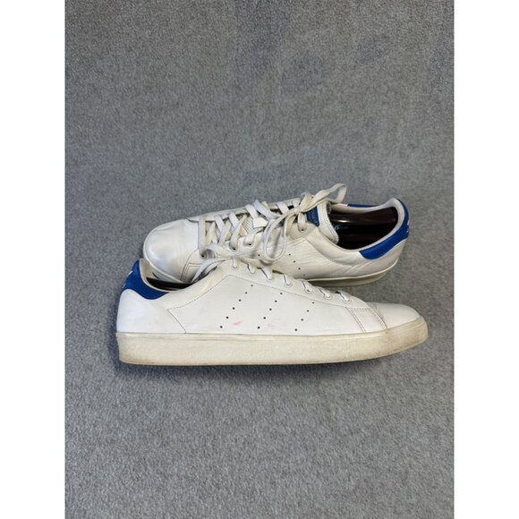 adidas Originals Stan Smith White Blue mens 12 US (11.5 UK)  c75192 2014 - Picture 6 of 9